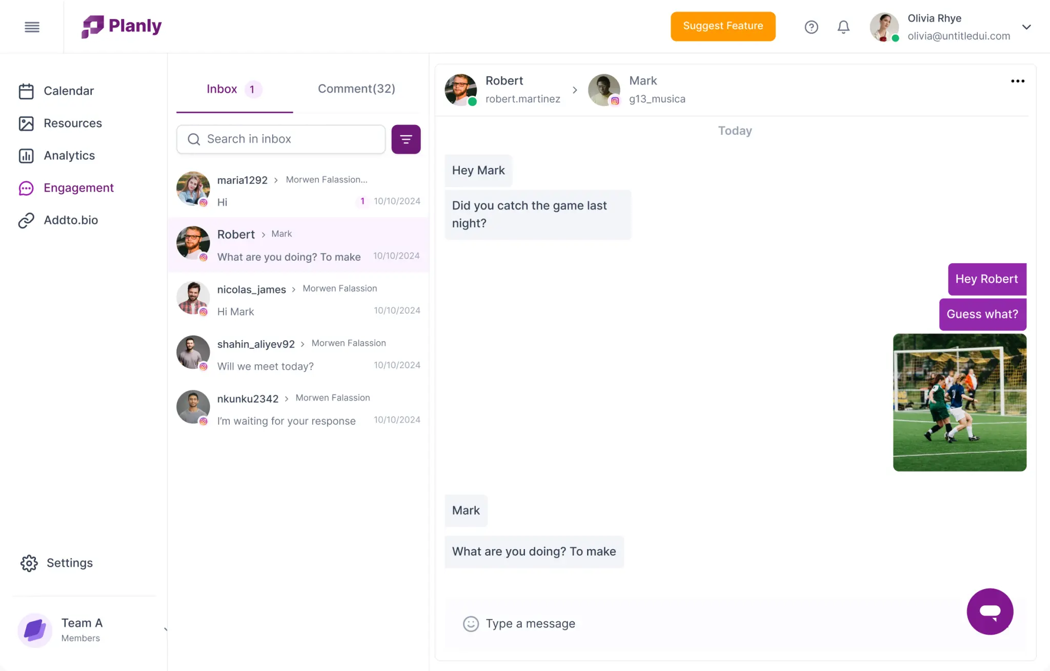 Drag & drop calendar planner